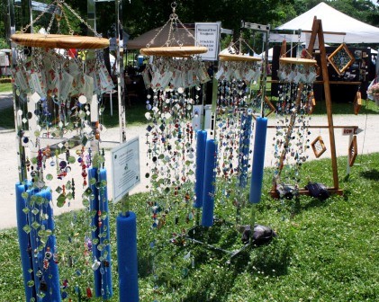 Artist at Art at the Mill